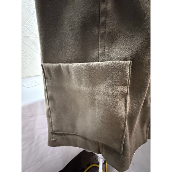 Vintage Prestige Vest Sportswear size Large Olive green style 7162 - Picture 14 of 15